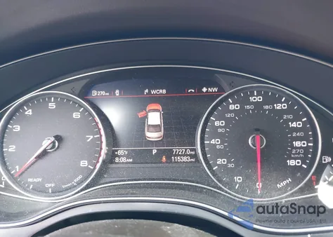 2016 Audi A6 3.0T Premium Plus z USA, uszkodzony, nr VIN WAUHGAFC0GN008180